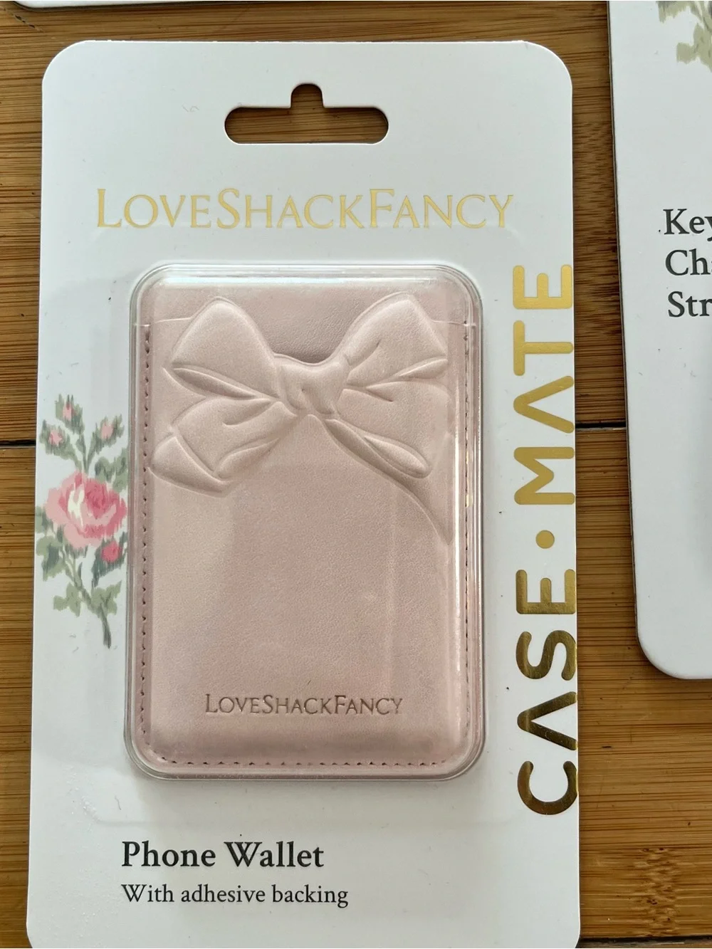 Target x LoveShackFancy Set - Keychain, Cardholder & Strap in Blooming Heirloom
